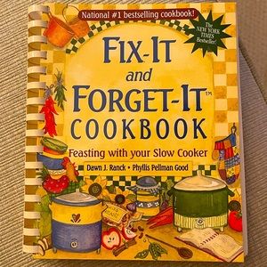 National #1 bestselling cookbook “Fix it and Forget-It Cookbook”